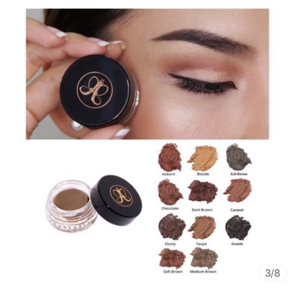 Anastasia BeverlyHills Dipbrow Pomade Medium Brown - Picture 3 of 7